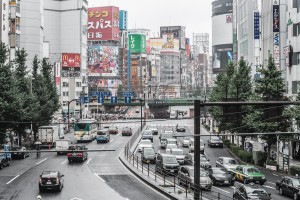 カラスのうろつく明け方の新宿はめちゃんこフォトジェニック